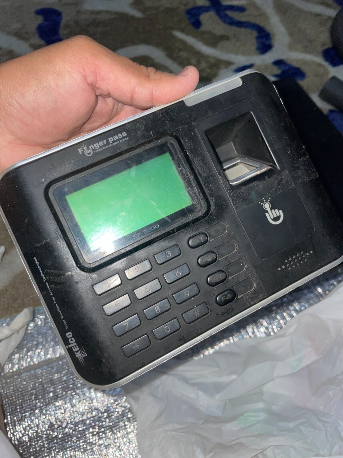 Kieco Finger Print Machine