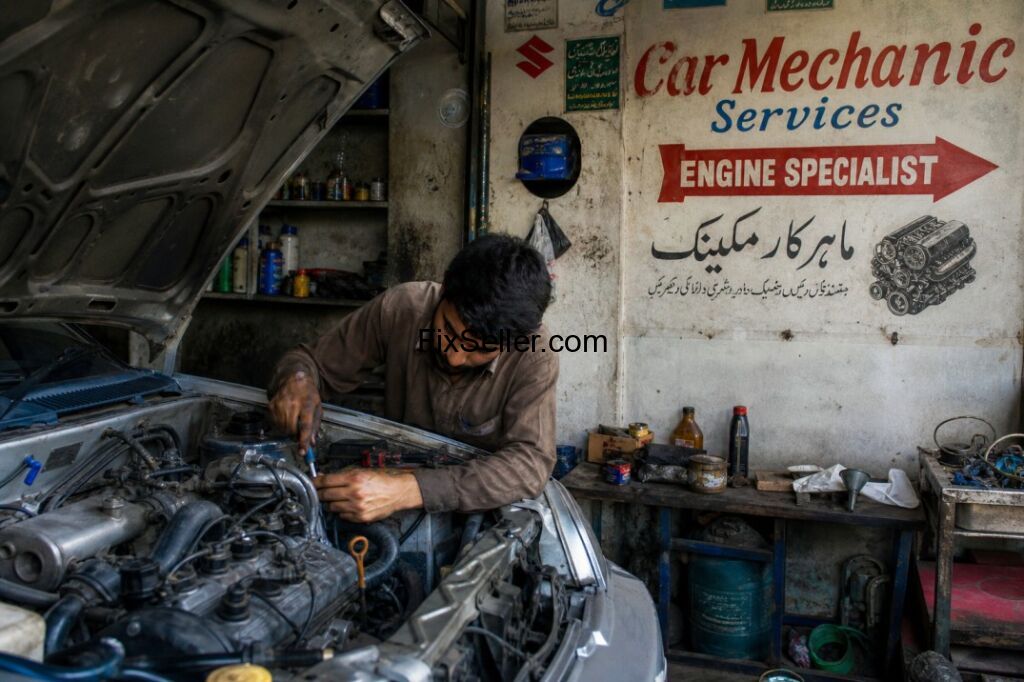 Car Mechanic Services Engine Specialist