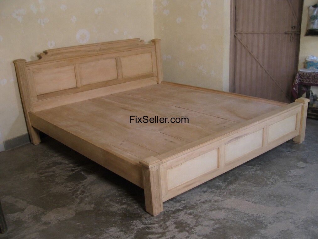 Used Wooden Bed